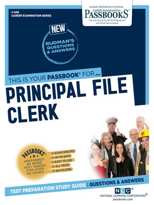 cover image of Principal File Clerk
